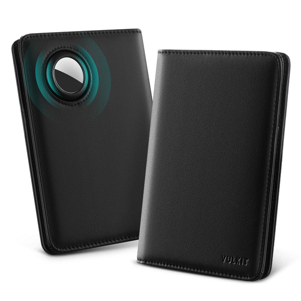VPW102-  Passport Holder For Travel With Magnetic Closure,With/Without Airtag Holder