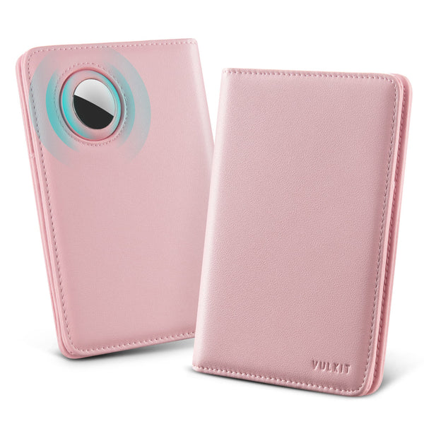 VPW102-  Passport Holder For Travel With Magnetic Closure,With/Without Airtag Holder