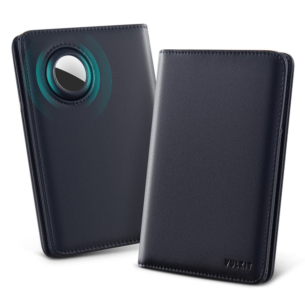VPW102-  Passport Holder For Travel With Magnetic Closure,With/Without Airtag Holder