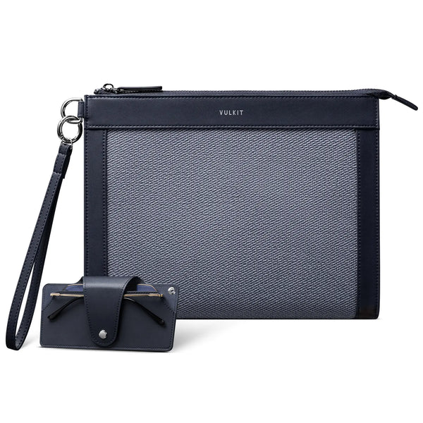 VB105 - Business Clutch with Removable Glasses Case Set