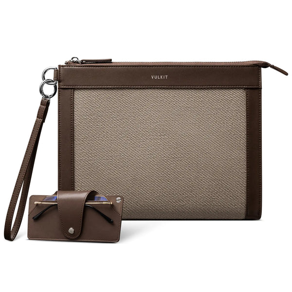 VB105 - Business Clutch with Removable Glasses Case Set