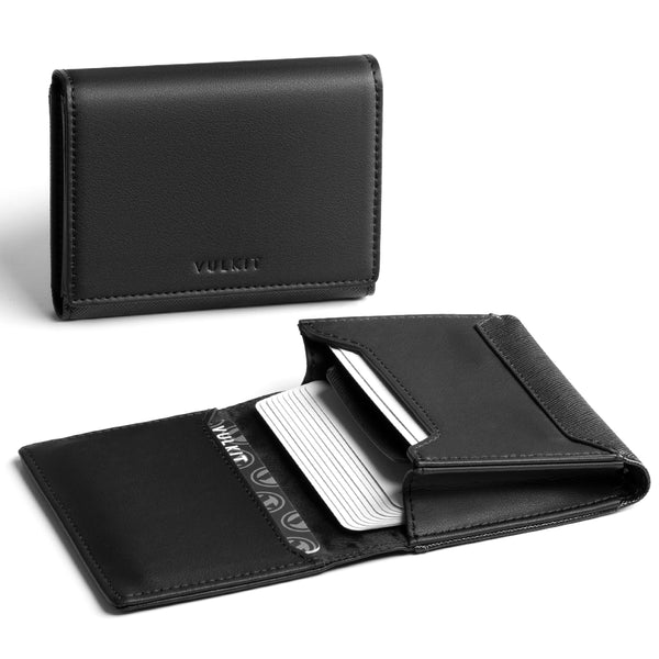 VBC101-  Business Card Holder, Holds Up to 40 Business Cards With ID Window Magnetic Closure