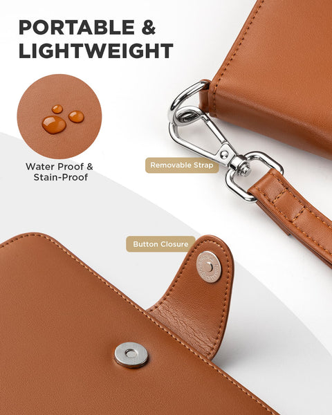 VPW108 -All-in-One Travel Wallet with AirTag Slot & RFID Protection