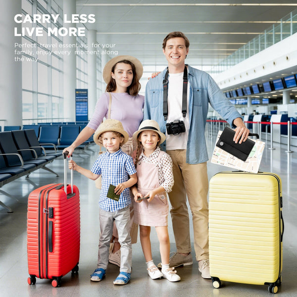 VPW116-Compact Family Travel Document Holder (AirTag Compatible + RFID Blocking)