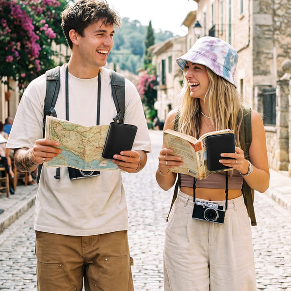 VPW120 - Slim Passport Wallet with RFID Protection