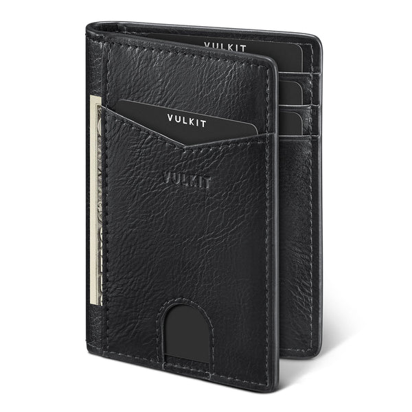 VW100- Exterior Two Slots For Banknote/Card Bi-fold Wallet