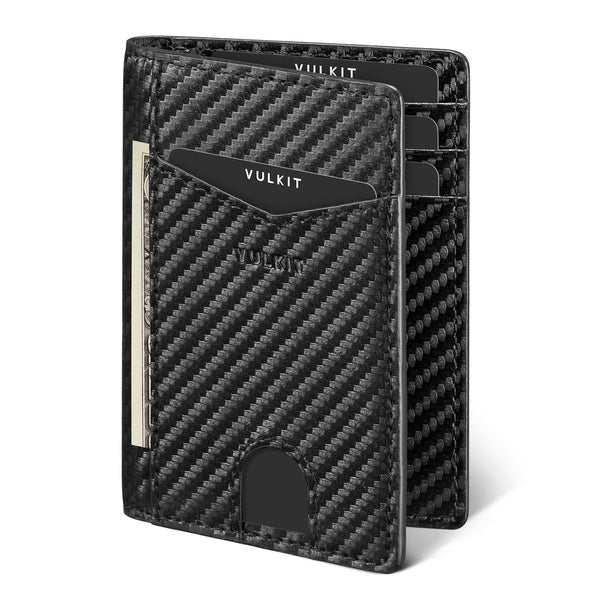 VW100- Exterior Two Slots For Banknote/Card Bi-fold Wallet