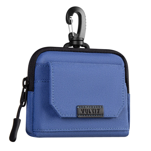 VW121 - RFID Blocking Credit Card Wallet with Lobster Clasp, Water-Resistant Oxford Cloth Holder for Travel