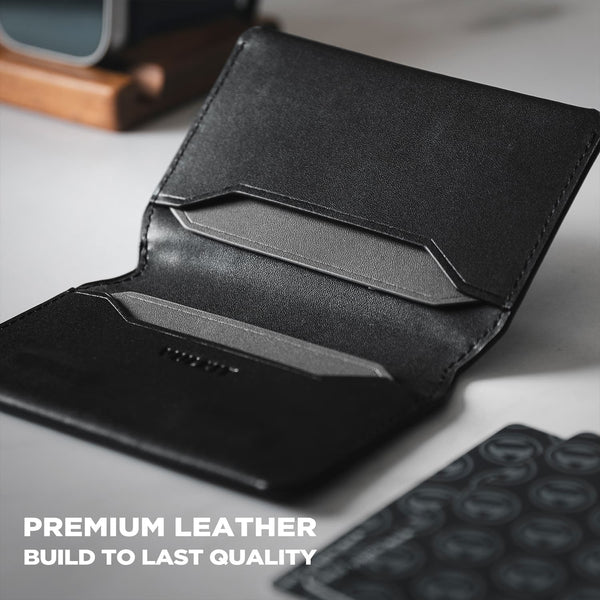 VW122- Slim Leather RFID Card Holder