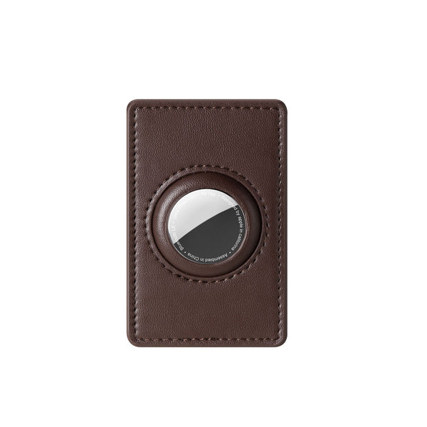 VW126-Mens Leather Trifold Wallet with Airtag Card Case and Magnetic Closure