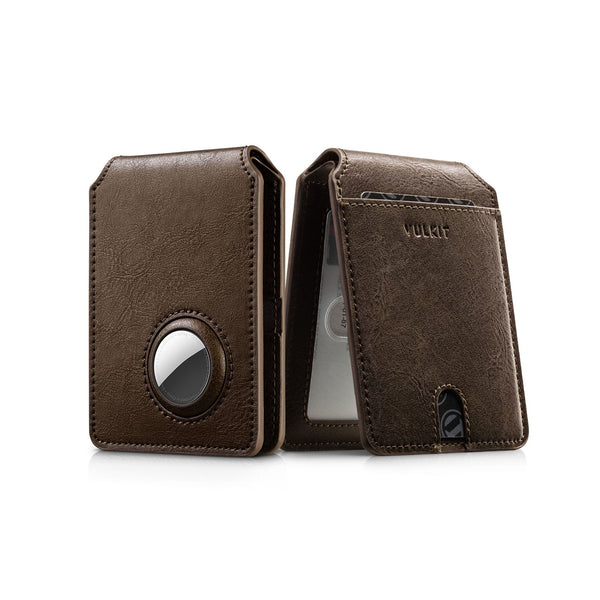VW127-Smart Slim RFID Blocking Wallet with AirTag Holder
