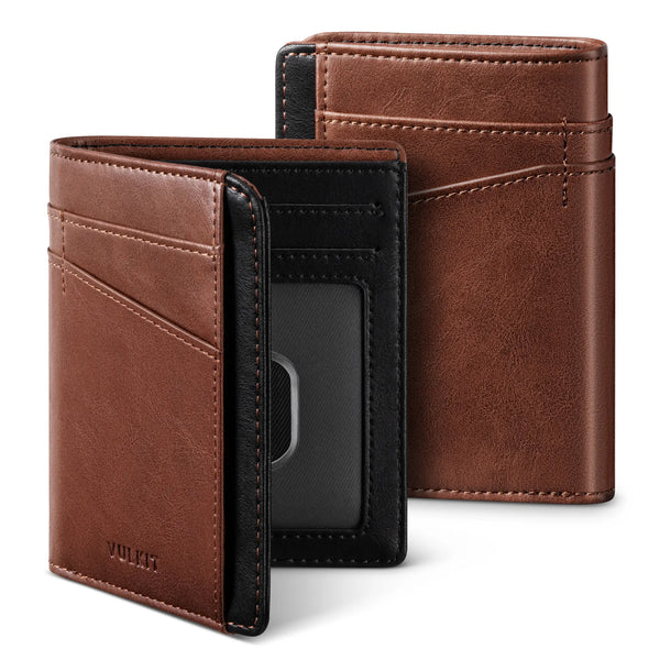 VW133 - Leather RFID Card Holder for Cards & Cash