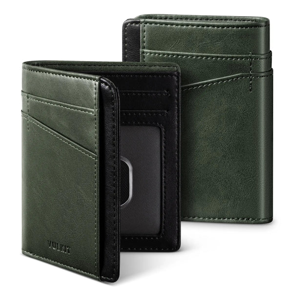 VW133 - Leather RFID Card Holder for Cards & Cash