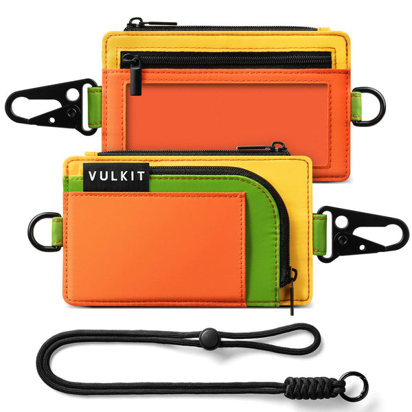 VW137- RFID Blocking Water-Resistant Outdoor Keychain Wallet