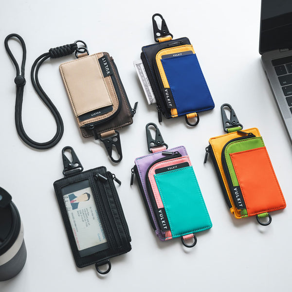 VW137- RFID Blocking Water-Resistant Outdoor Keychain Wallet