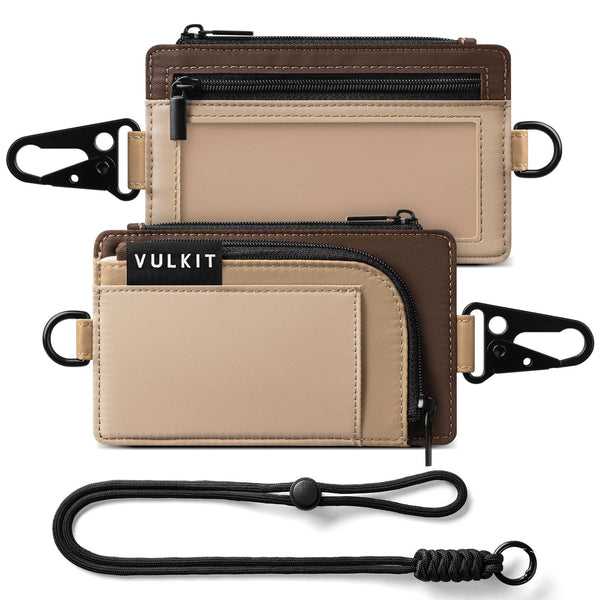 VW137- RFID Blocking Water-Resistant Outdoor Keychain Wallet