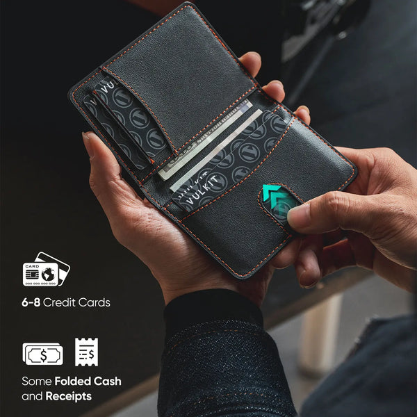 VW145 - Leather Bifold Card Holder