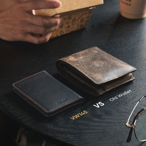 VW145 - Leather Bifold Card Holder