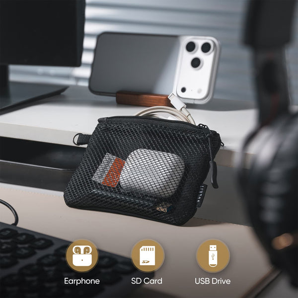 VW153 - 2-Pack Zipper Coin Pouch