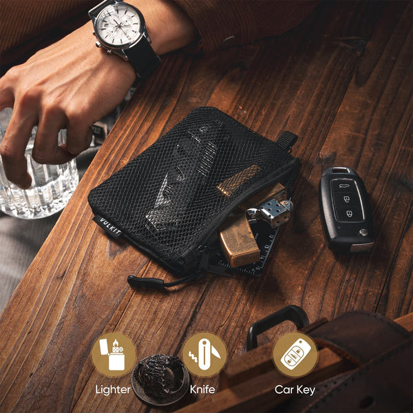 VW153 - 2-Pack Zipper Coin Pouch