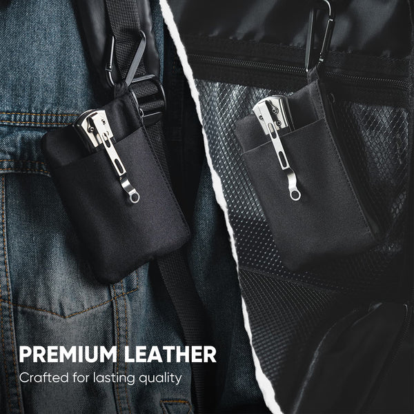 VWW154 - RFID Blocking Slim EDC Pouch with Carabiner