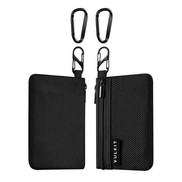 VWW154 - RFID Blocking Slim EDC Pouch with Carabiner