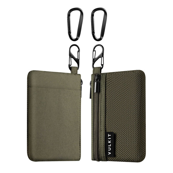 VWW154 - RFID Blocking Slim EDC Pouch with Carabiner