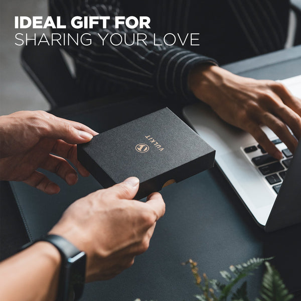 VC314P- Genuine Leather Slim Pop-up Wallet with Double ID Windows for Men, Holds Up to 12 Cards