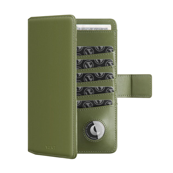 VPW101- Passport Wallet Compatible with Airtag Holder