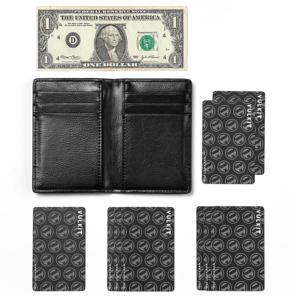 VW100- Exterior Two Slots For Banknote/Card Bi-fold Wallet